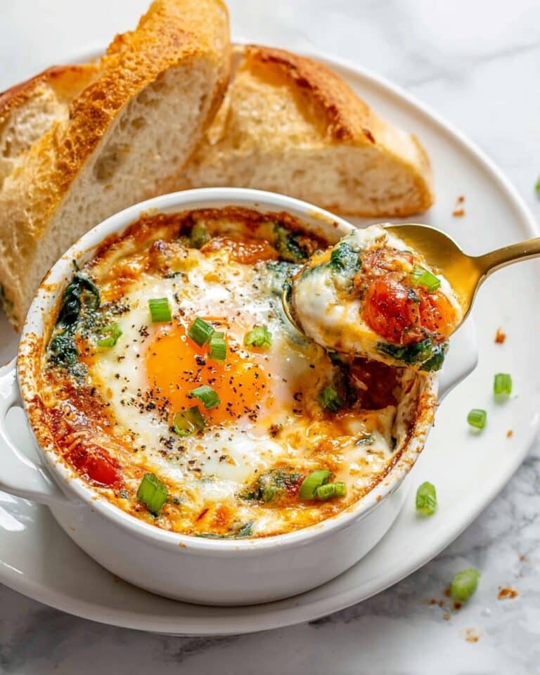 Baked Feta Eggs Recipe