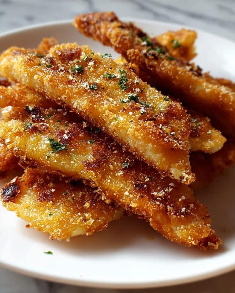 Crispy Parmesan Chicken Tenders Recipe