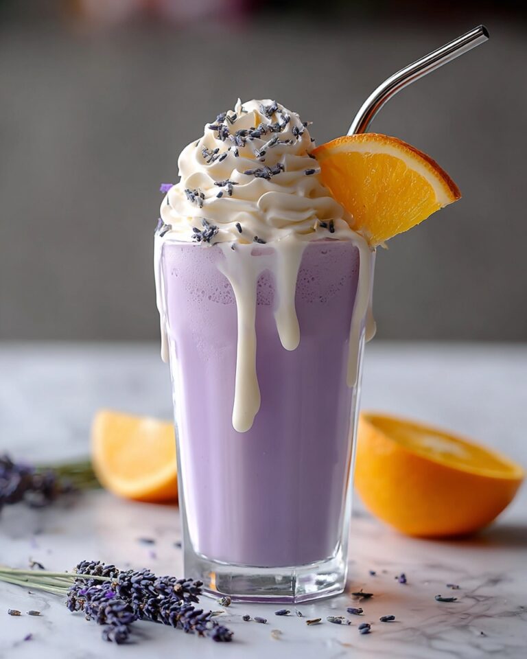 Earl Grey Lavender Milkshake Recipe