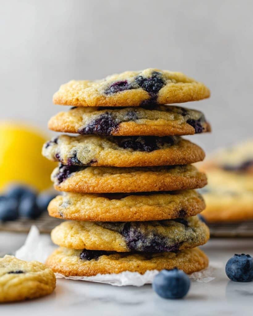 Lemon Blueberry Cookies (Vegan) Recipe
