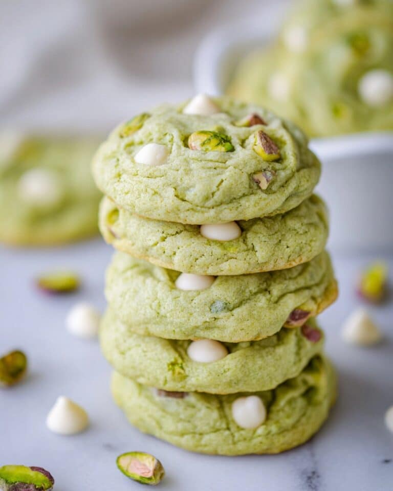 Pistachio Pudding Cookies Recipe