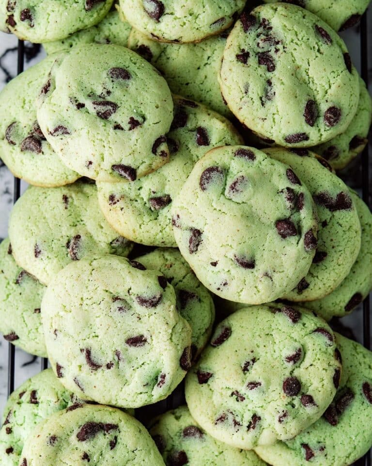 Pistachio Pudding Cookies with Chocolate Chips Recipe