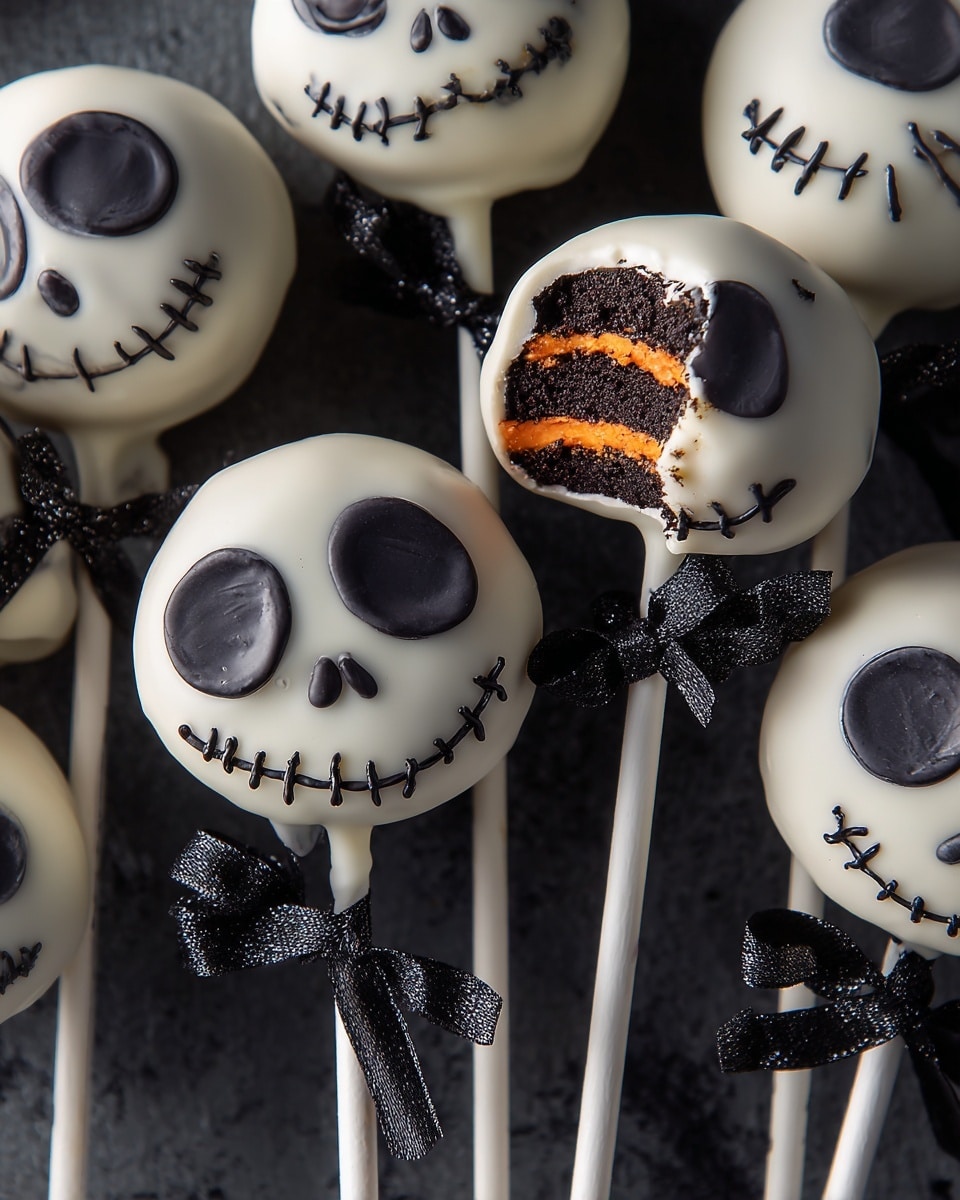 Jack Skellington Oreo Pops Recipe