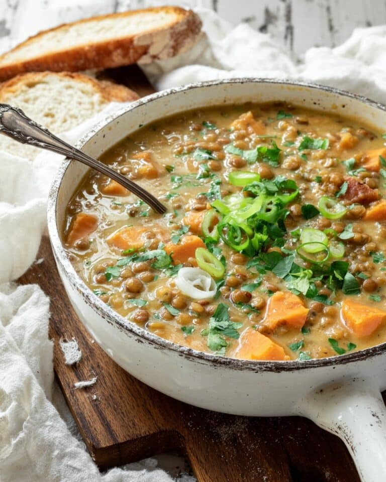Green Curry Lentil Soup Recipe
