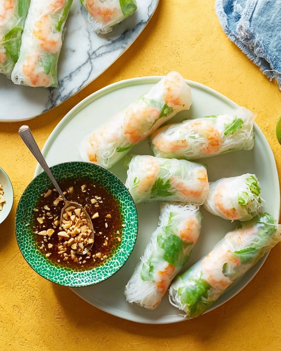 Vietnamese Fresh Spring Rolls Recipe