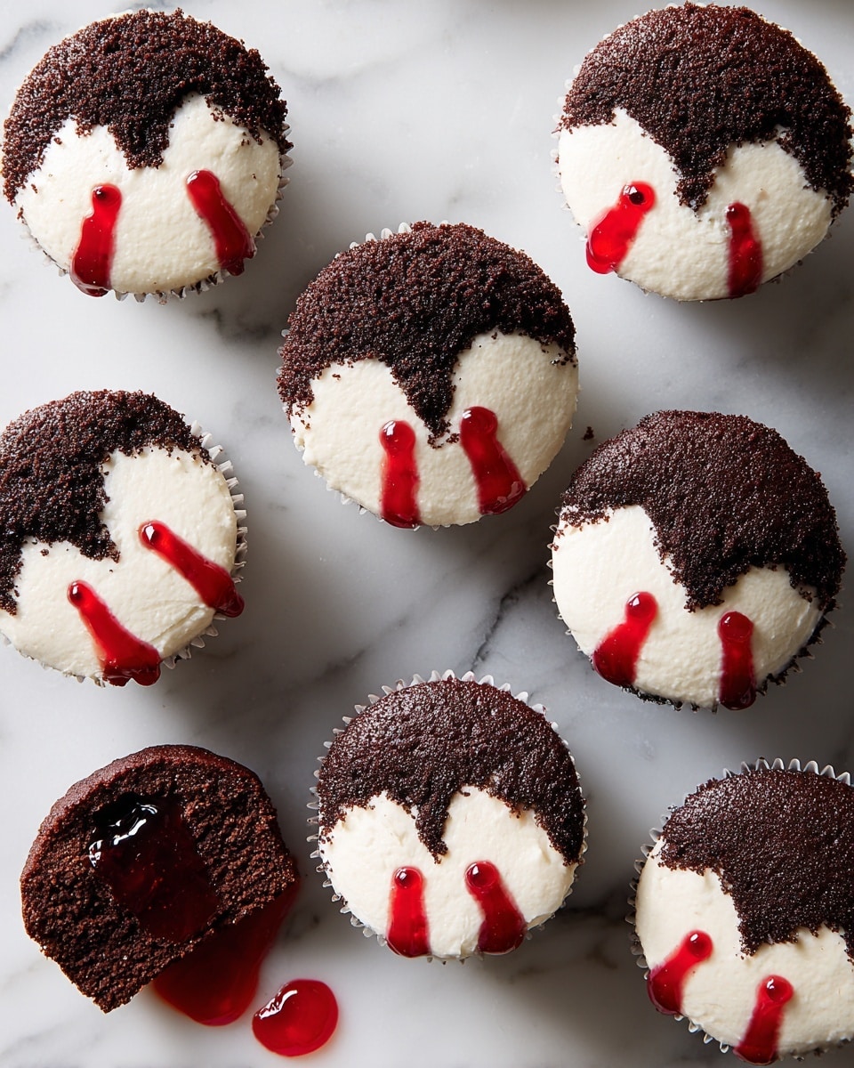 Vampire Cupcakes Recipe