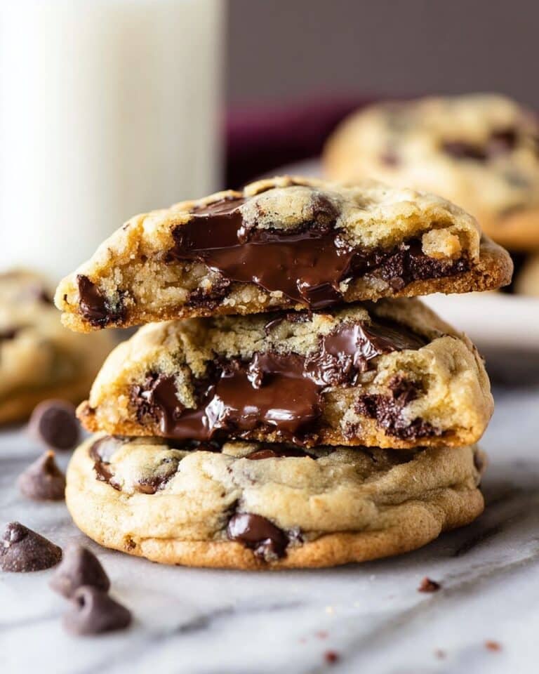 Fudge-Filled Chocolate Chip Cookies Recipe