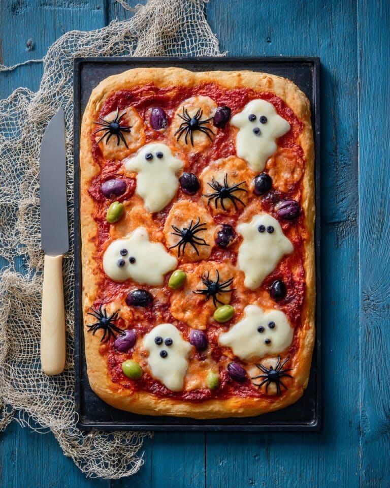 Ghostly Pizza Recipe