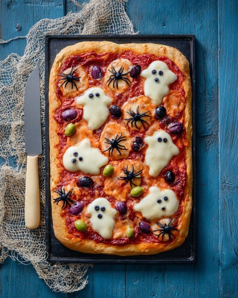 Ghostly Pizza Recipe