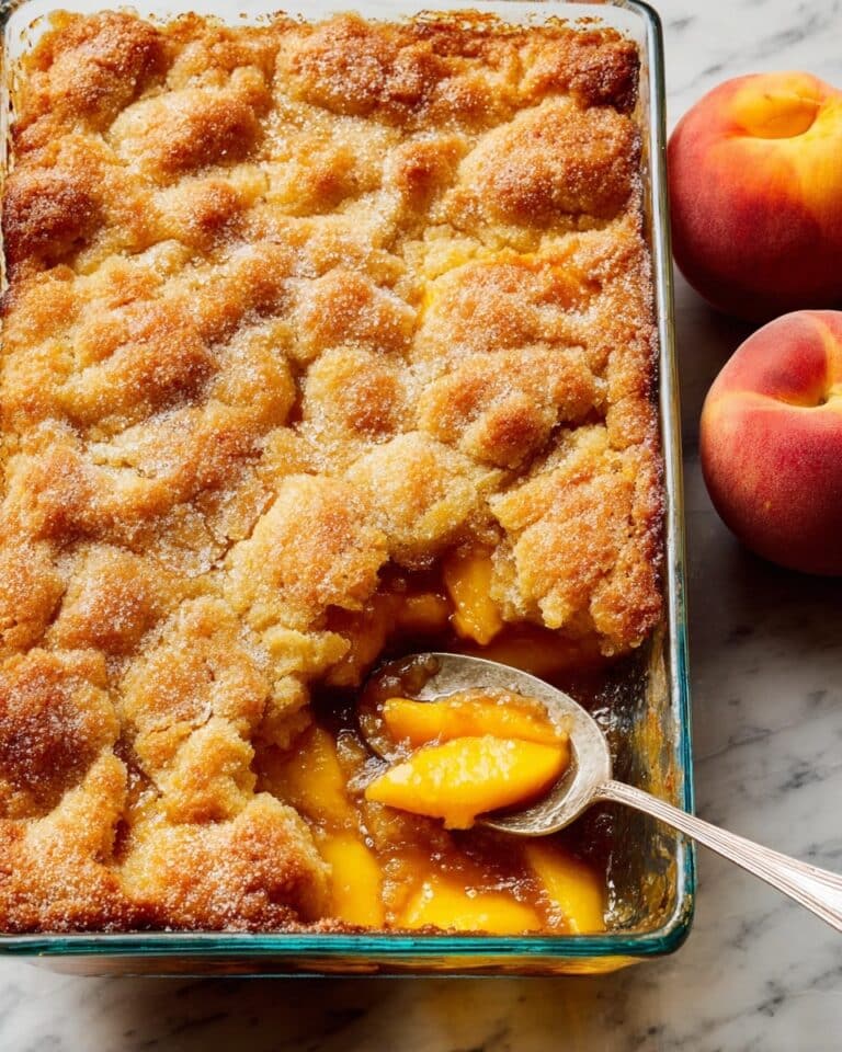 Fresh Peach Cobbler Recipe