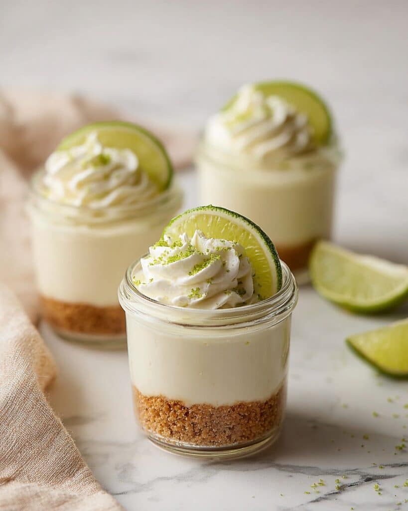 No Bake Key Lime Pie Mason Jar Desserts Recipe