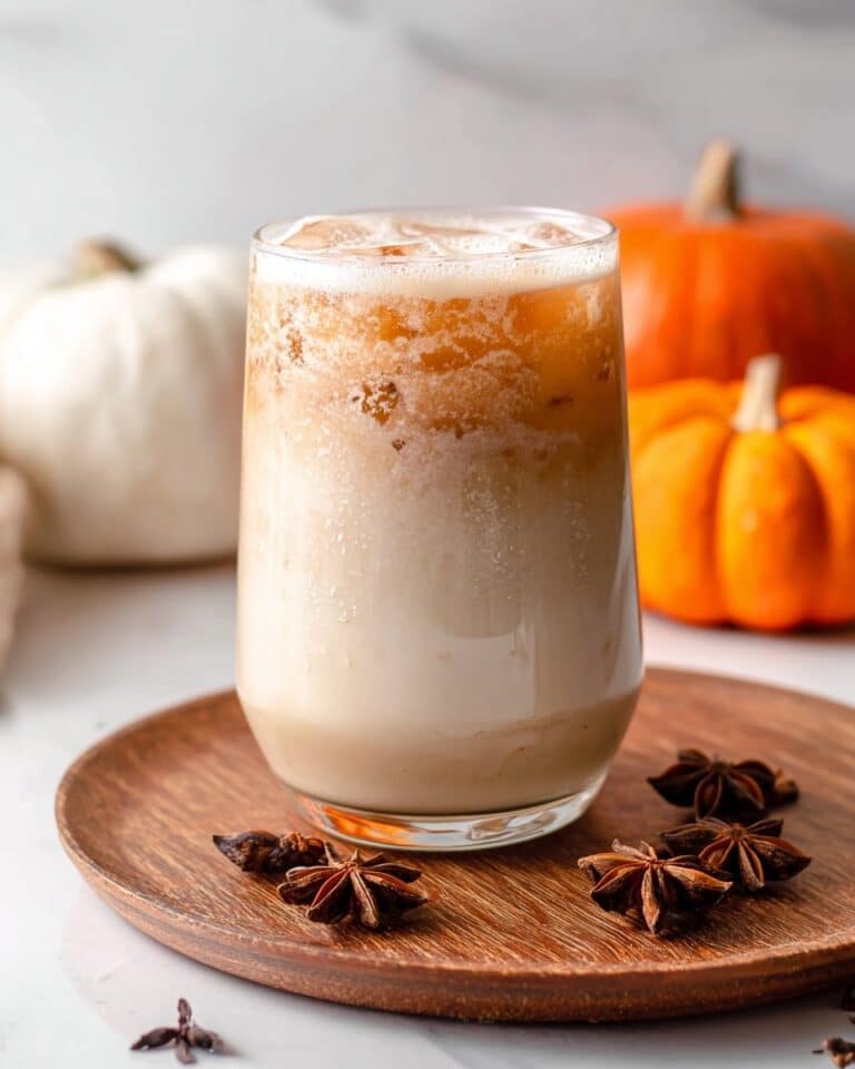 Iced Pumpkin Cream Chai Tea Latte (Starbucks Copycat) Recipe