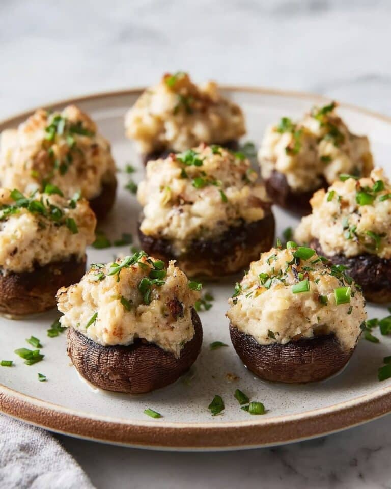 Mouth-Watering Stuffed Mushrooms Recipe