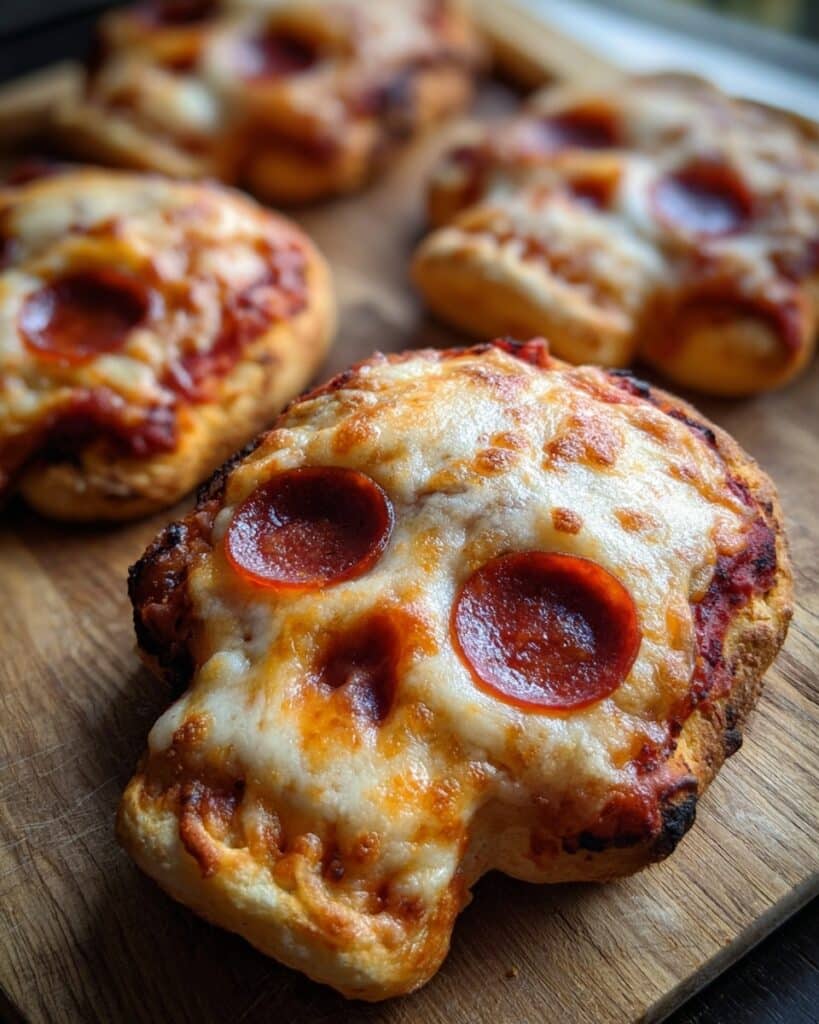 Pizza Skulls: Spooky Halloween Treats Recipe