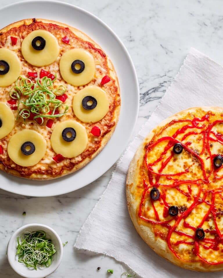 Ghost Halloween Pizza Recipe