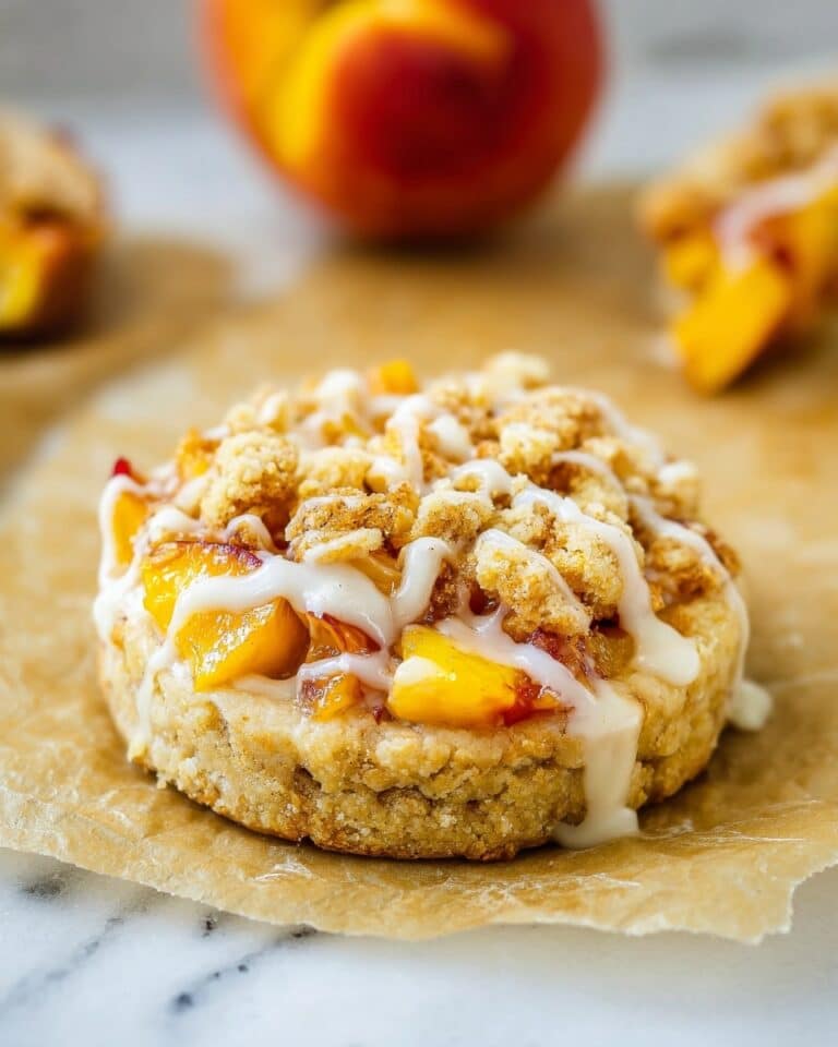 Peach Crisp Cookies Recipe