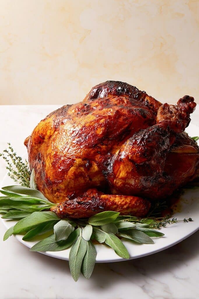 Oven-Roasted Herb-Seasoned Turkey Recipe