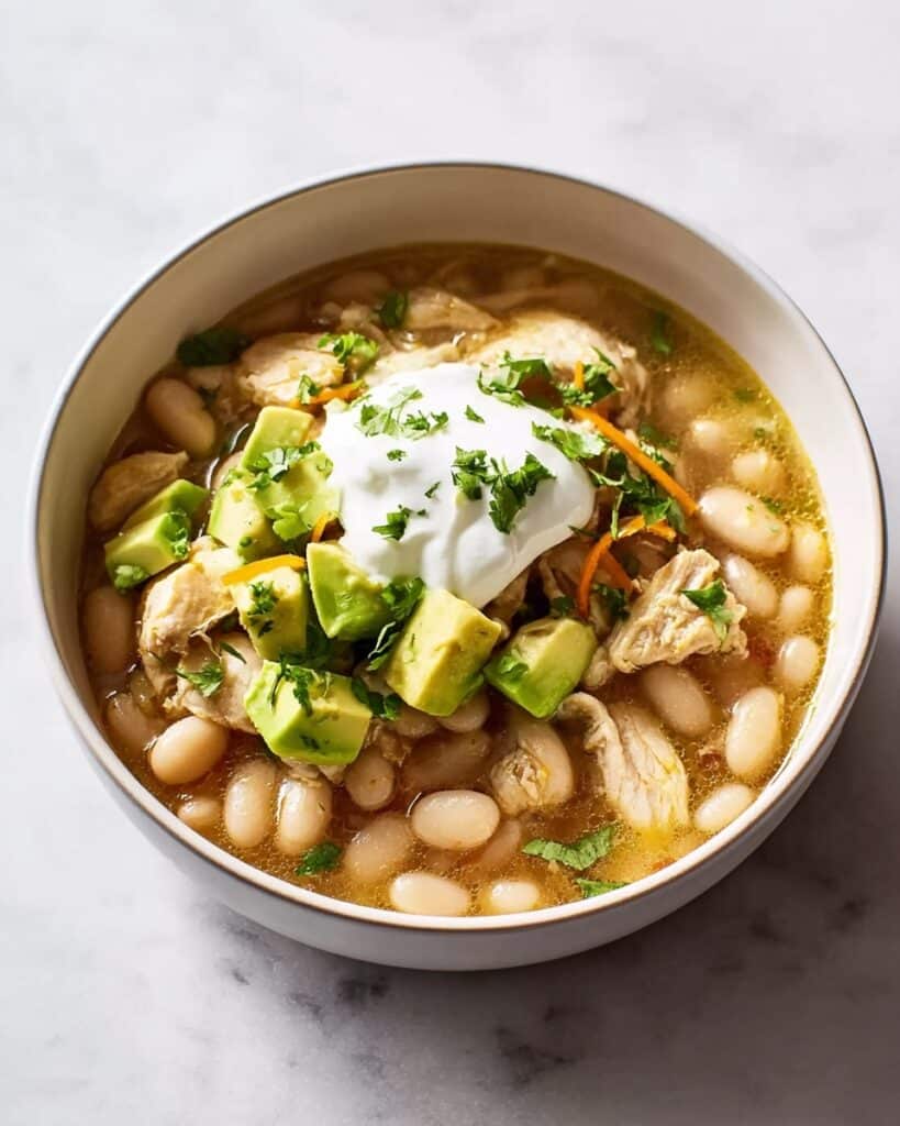 Slow-Cooker White Chicken Chili Recipe