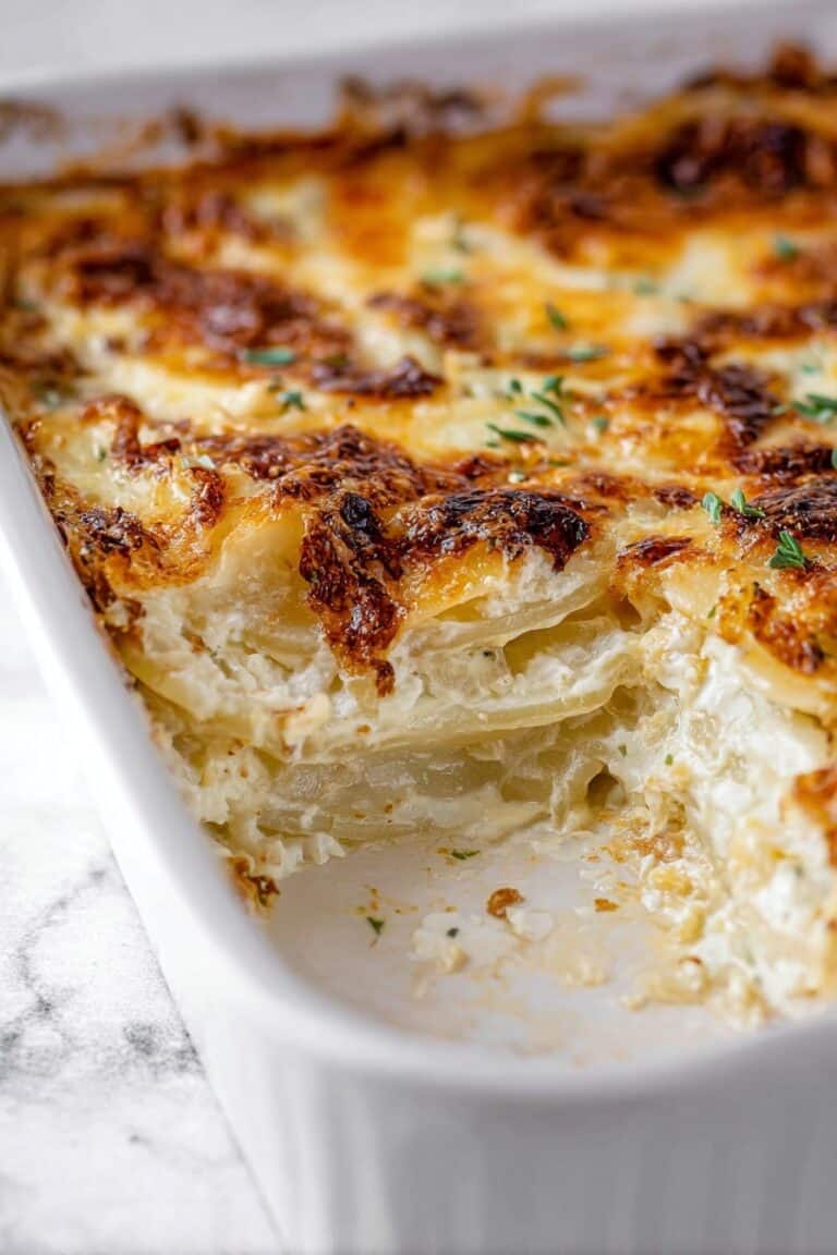 French Onion Scalloped Potatoes Recipe