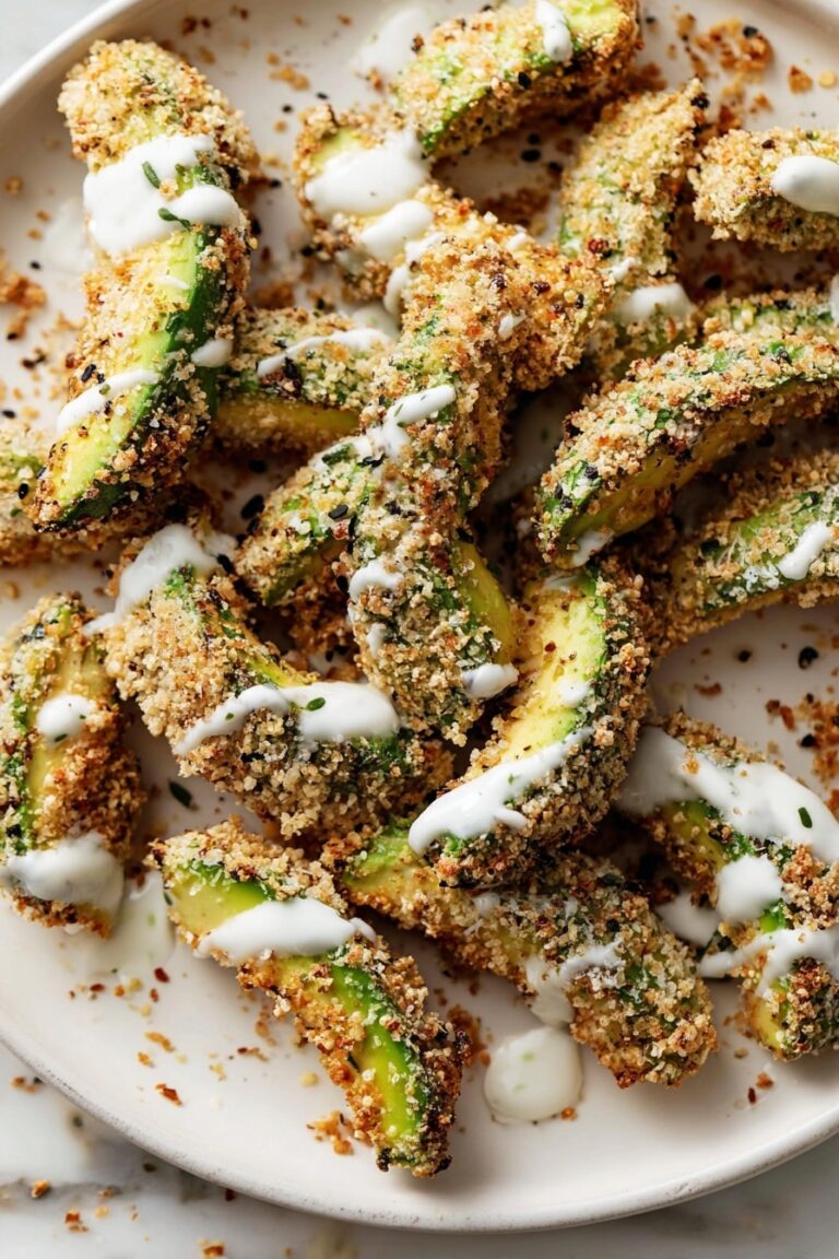 Air Fryer Everything Bagel Avocado Fries Recipe