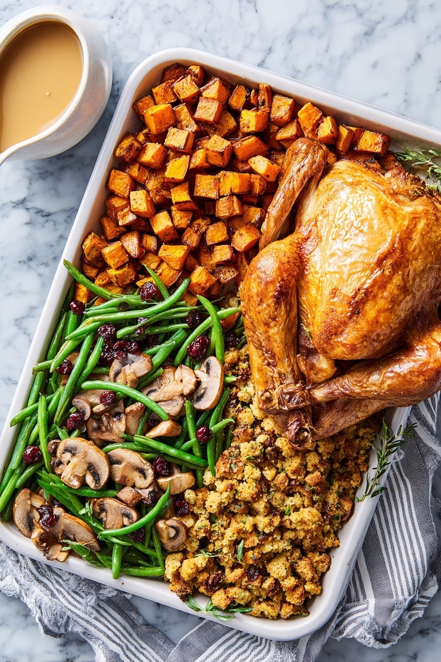 Sheet-Pan Thanksgiving Dinner Recipe - Recipe Image