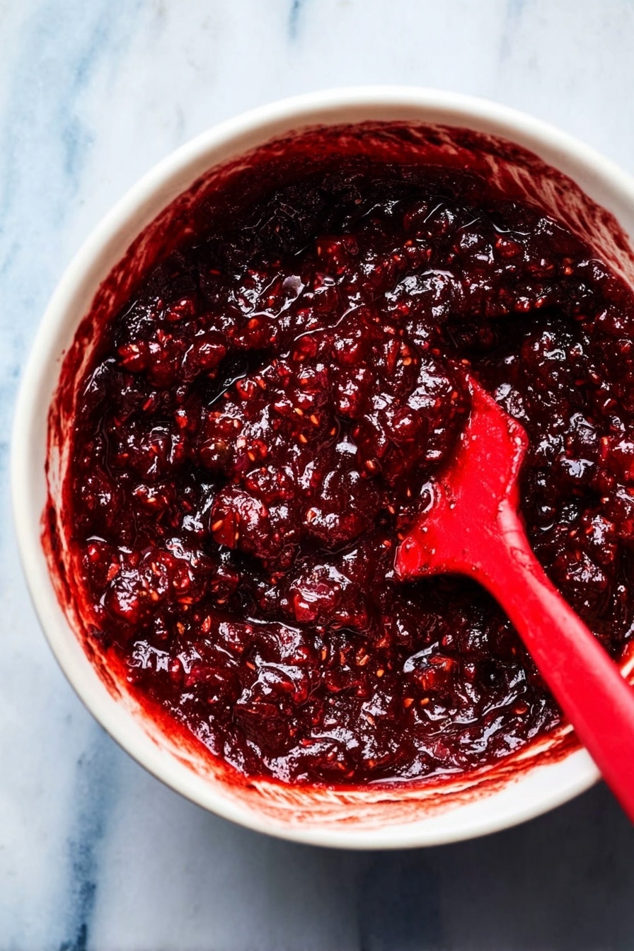 Bourbon Vanilla Cider Cranberry Sauce Recipe - Recipe Step