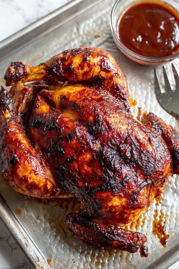 Grilled Cola BBQ Chicken Recipe