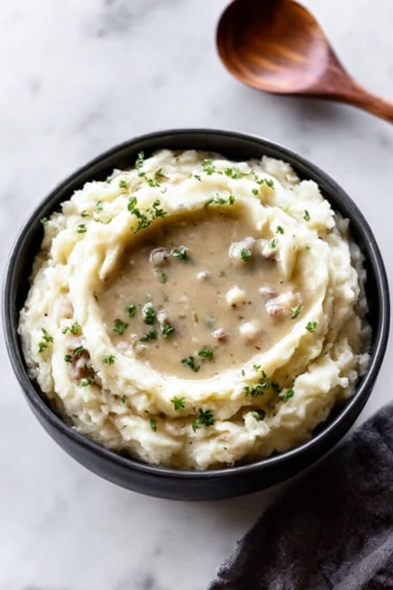Garlic Goat Cheese Mashed Potatoes Recipe