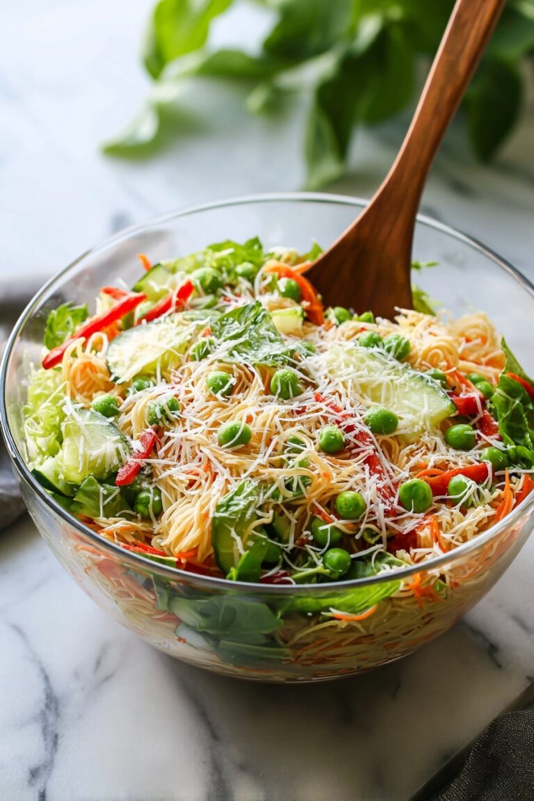 Spring Roll Salad with Spicy Ginger Dressing Recipe