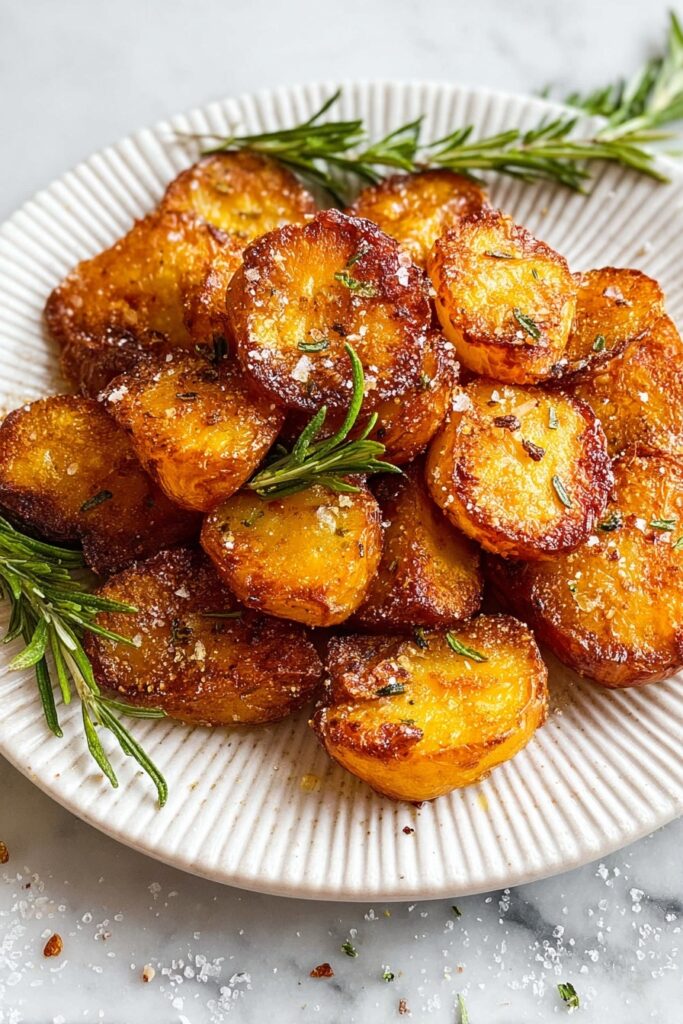 Crispy Roast Potatoes with Rosemary and Garlic – Whole30 Recipe