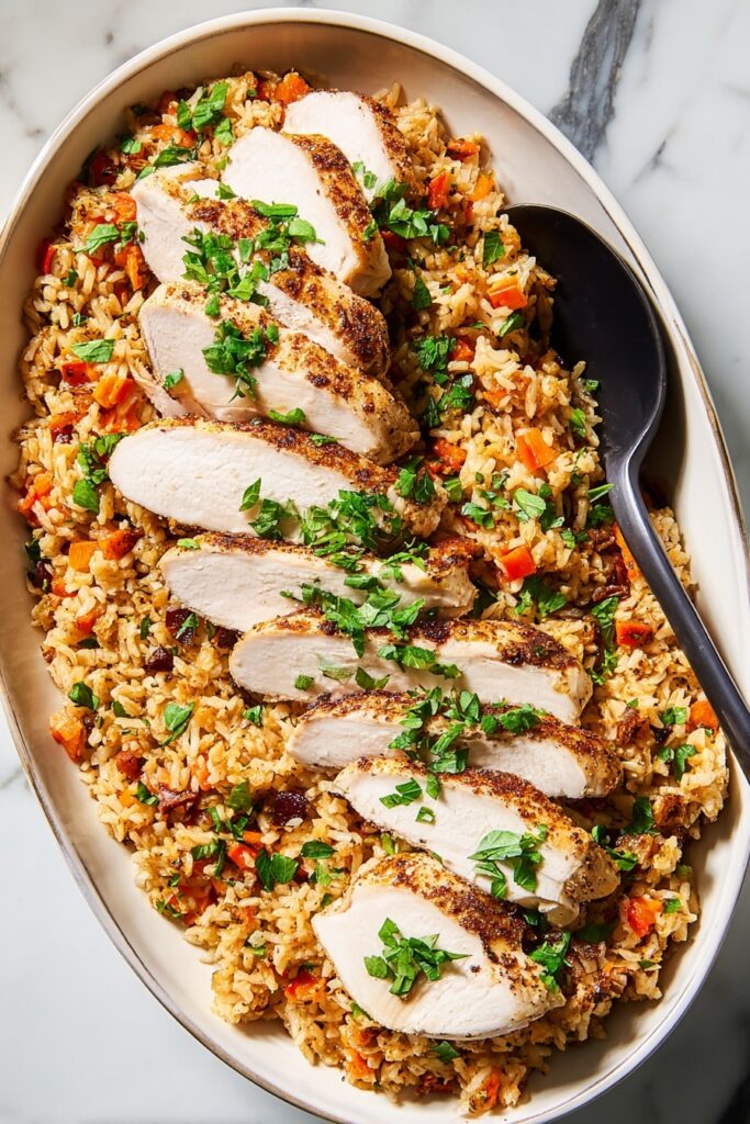 Instant Pot Chicken & Rice Recipe
