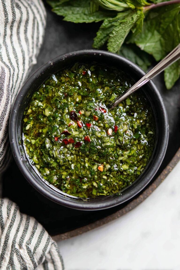 Easy Chimichurri Sauce Recipe