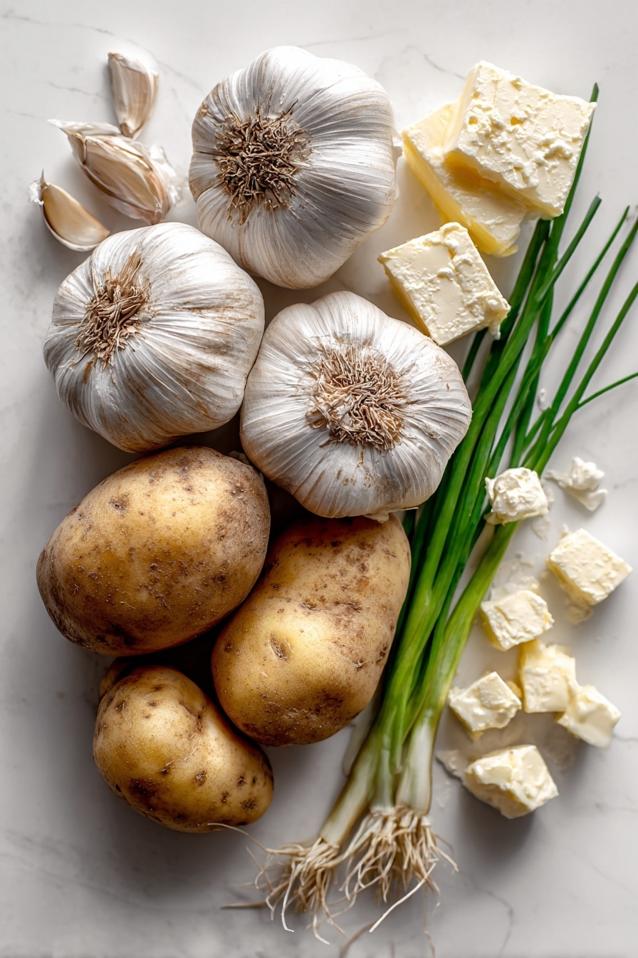 Garlic Goat Cheese Mashed Potatoes Recipe - Ingredients