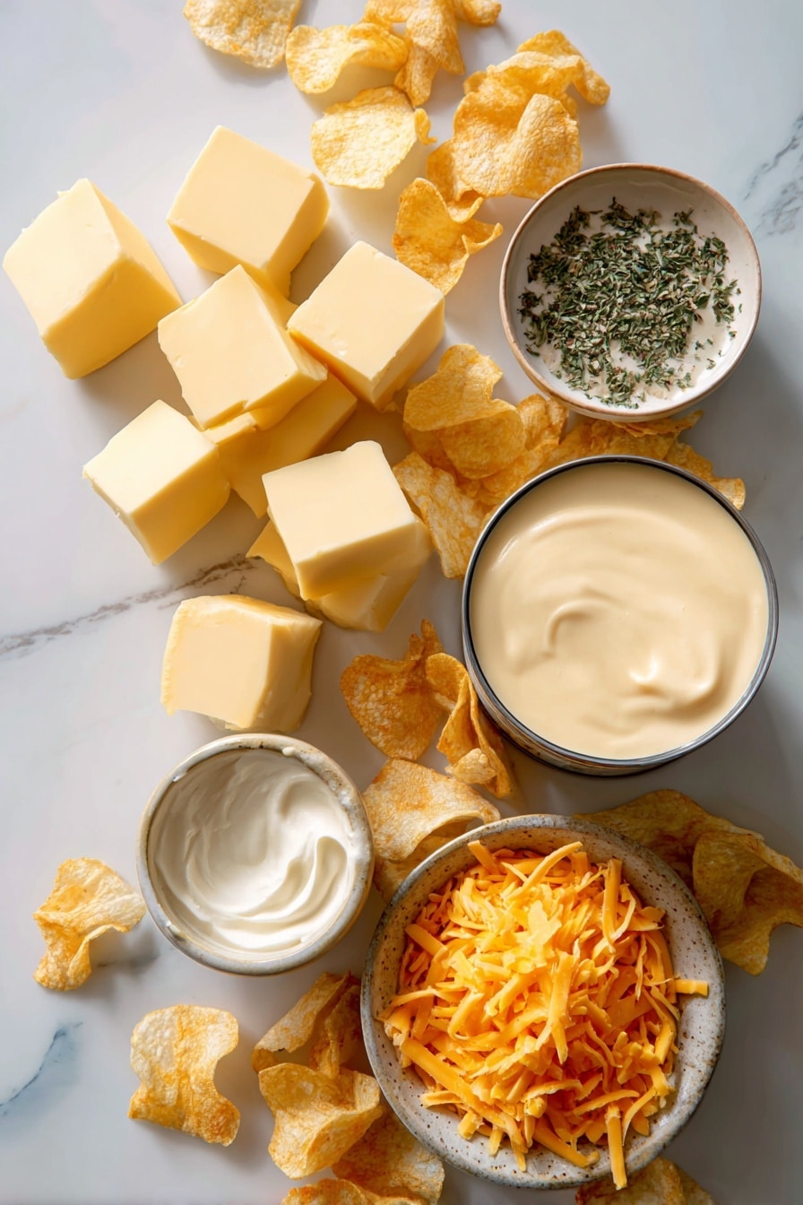 My Mom’s Cheesy Potatoes Recipe - Ingredients