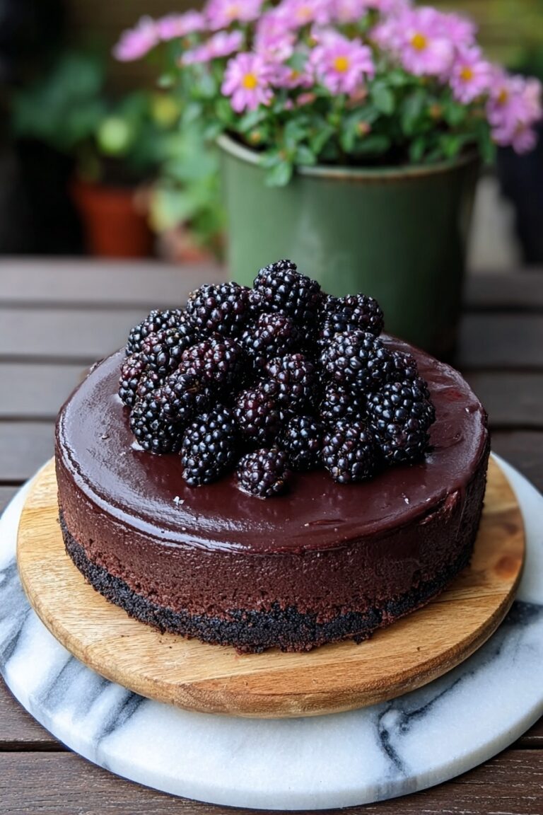 Blackberry Velvet Gothic Cake: A Dark, Lush Dessert Dream Recipe