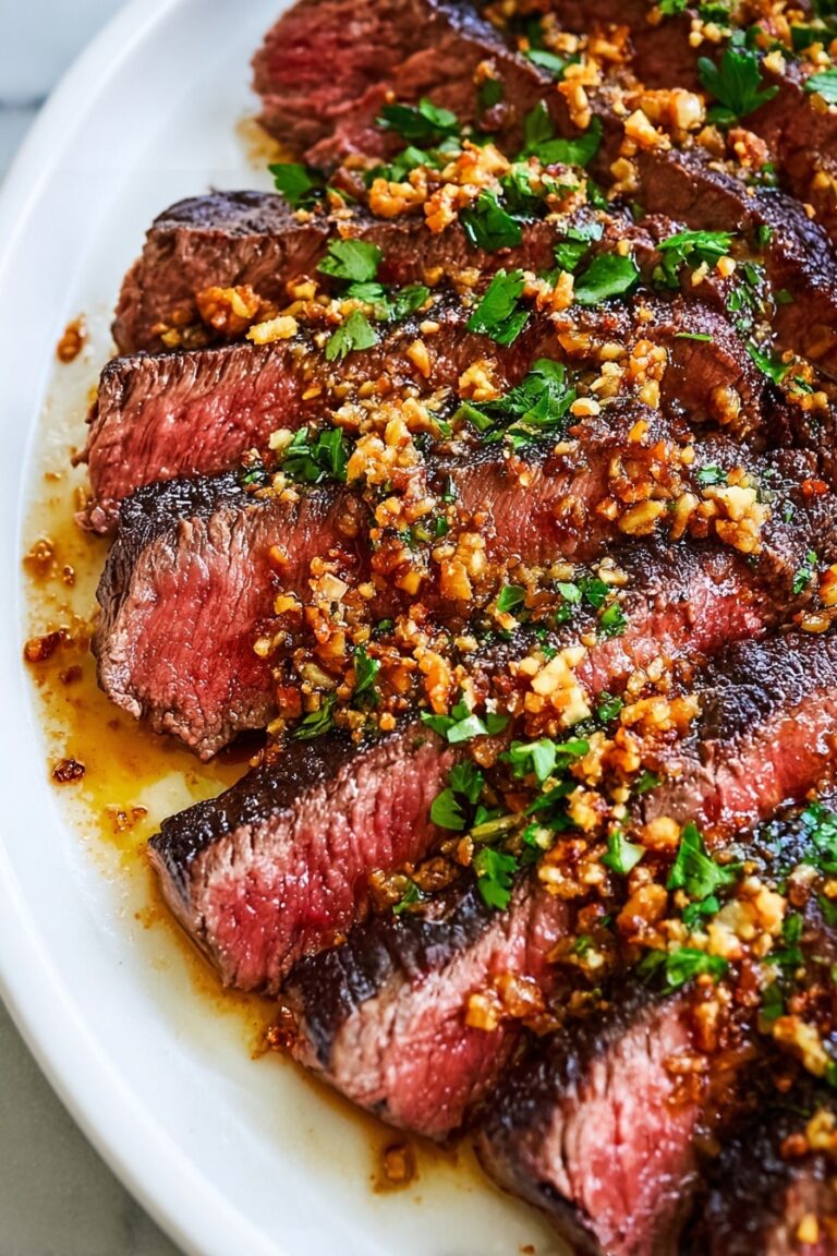 Garlic Butter Brazilian Steak Recipe