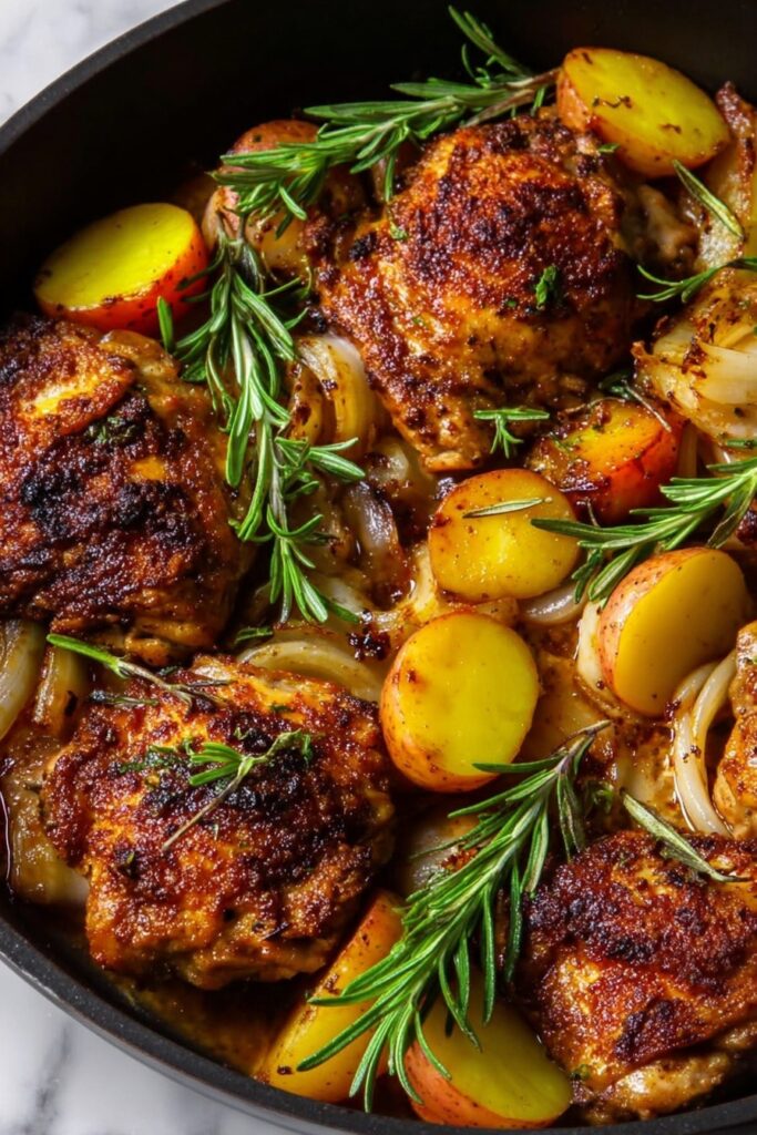 Rosemary Apple Cider Chicken Recipe